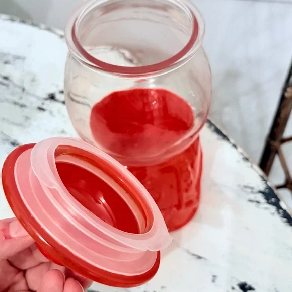 Red Gumball Machine Jar - Picture 3 of 4